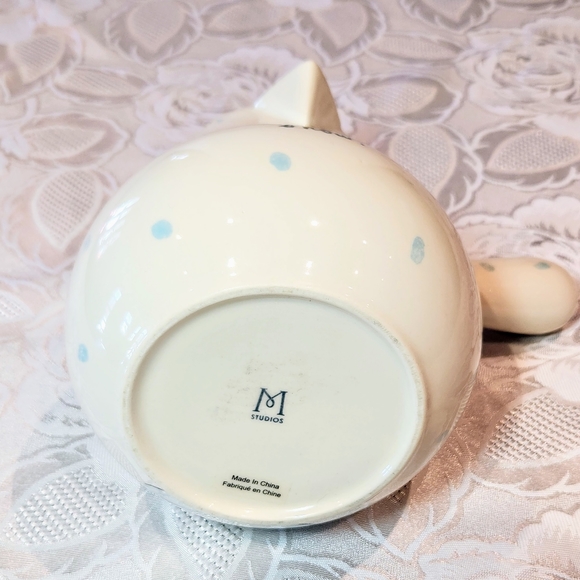 Vintage Rae Dunn, collectable coco/Hot Chocolate Pot. Snow man/ let it snow. - Picture 7 of 13